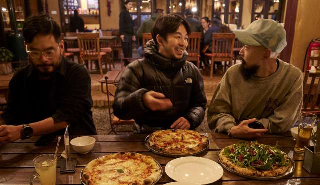 仲野太賀×上出遼平×阿部裕介『Midnight Pizza Club』特設ページ